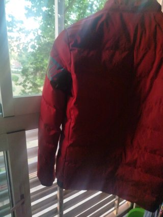 Cazadora acolchada roja Koroshi