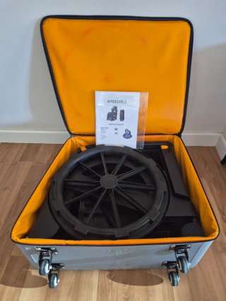 Silla de ducha Wheelable + maleta Seatara