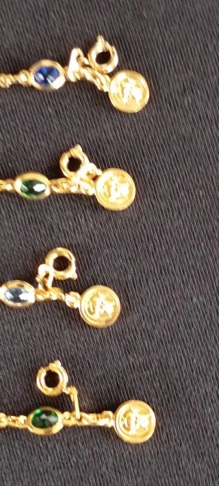 Set di 4 braccialetti luminosi da donna