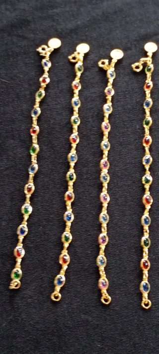 Set di 4 braccialetti luminosi da donna