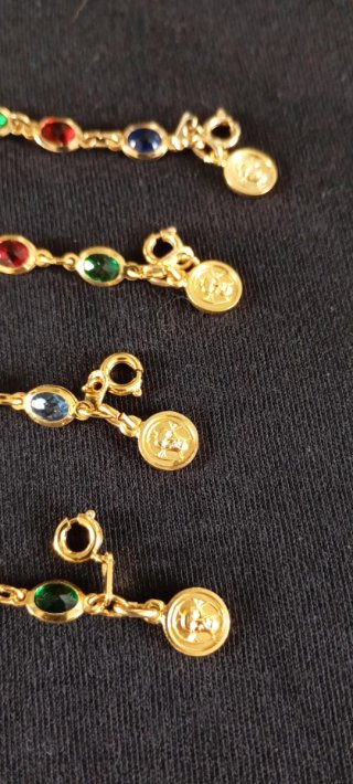 Set di 4 braccialetti luminosi da donna