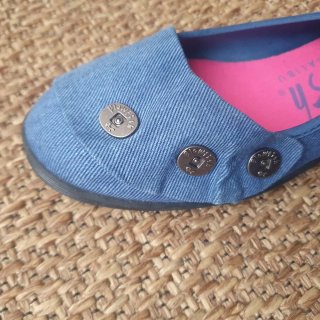 Zapatos planos bailarinas Blowfish, azules, 39