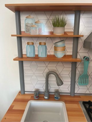Cocinita de madera infantil