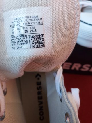 Zapatillas Converse Plataforma Grises Talla 39