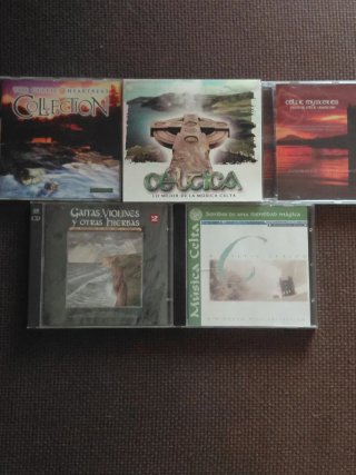 Lote 5 CD Musica Celtica Collezione
