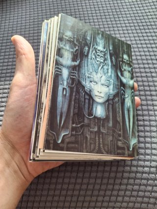 Colección 30 Postales H.R. Giger Antiguas Original