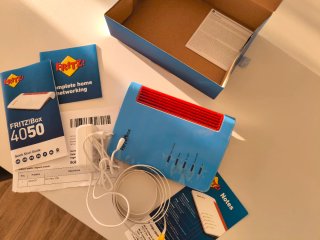 FRITZ!Box 4050 Router Wi-Fi 6 Dual Band