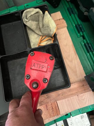 Pistola Neumática Roja