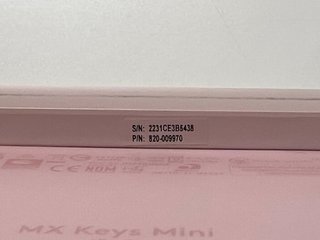 Teclado Inalámbrico Logitech Mini Rosa
