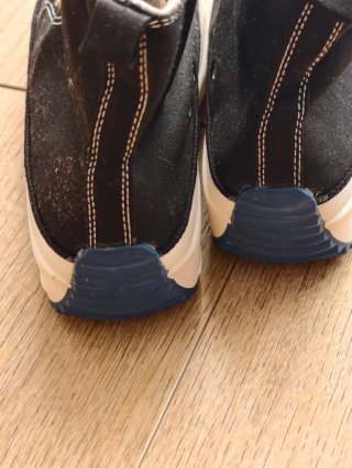 Zapatillas lona altas negras talla 41