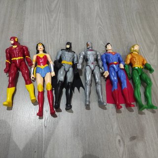 6 Figuras Justice League Grandes