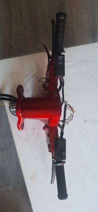Manillar Vespino Completo y amortiguador