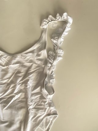 Costume intero donna bianco tg. S