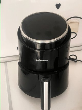Freidora de aire Mellerware negra