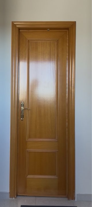 Puerta de madera interior
