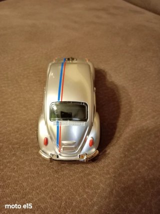 Maggiolino Herbie 53 Volkswagen Argento 1/43