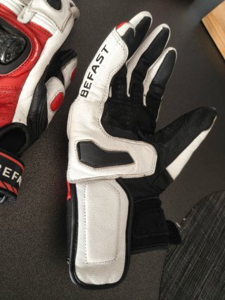 Guanti Moto Befast Pelle Taglia M Vera Pelle