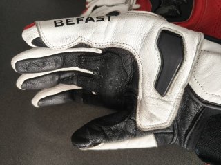 Guanti Moto Befast Pelle Taglia M Vera Pelle
