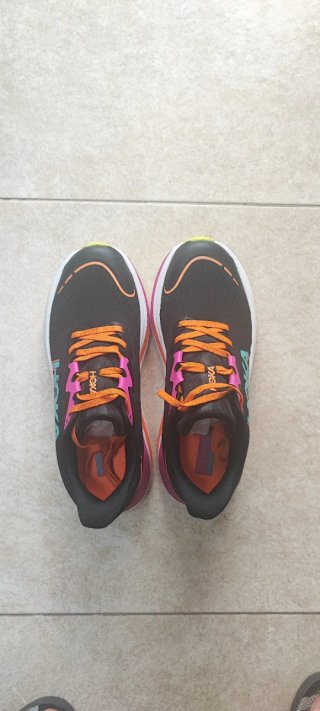 Zapatillas Hoka Running Negras Multicolor