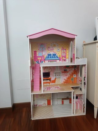 Casita de madera infantil 3 plantas
