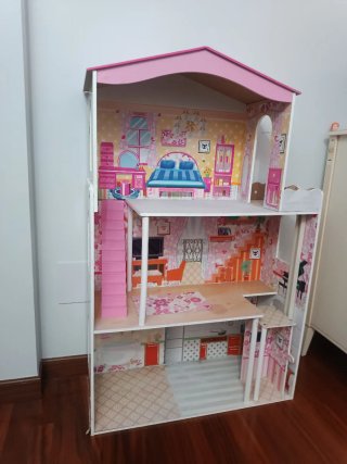 Casita de madera infantil 3 plantas