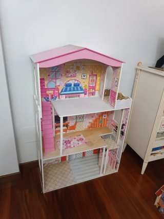 Casita de madera infantil 3 plantas