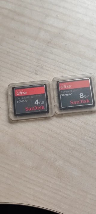 SanDisk Ultra CompactFlash 4GB y 8GB
