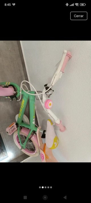 Bicicleta infantil casi nueva