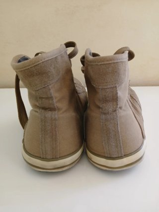 Sneakers alte tela taglia 44