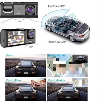 Dashcam Doble Cámara Full HD