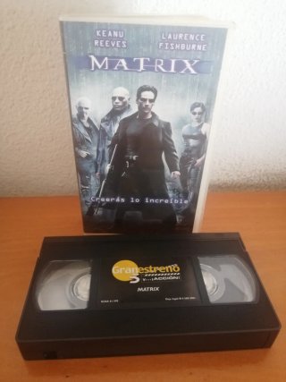 Pelicula Matrix VHS