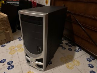 PC Fisso Desktop Nero/Argento