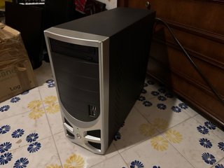PC Fisso Desktop Nero/Argento