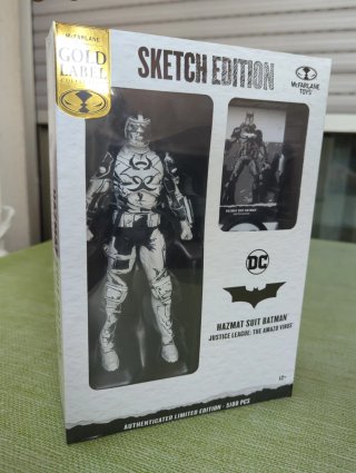 Figura McFarlane Gold Label Sketch Edition Batman