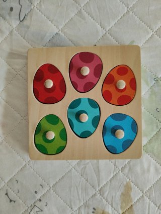 Lote Puzzles Montessori Madera Bebé