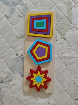 Lote Puzzles Montessori Madera Bebé