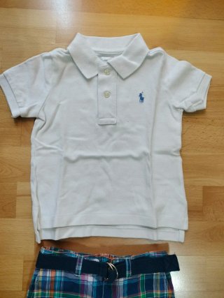 Conjunto Ralph Lauren 18/24 meses