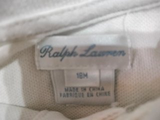 Conjunto Ralph Lauren 18/24 meses