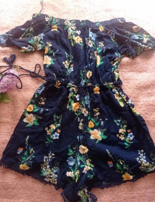 Mono corto estampado floral verano