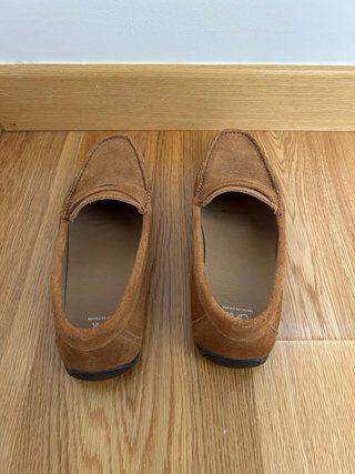 Mocasines Unit Serraje Marrón Camel Talla 40
