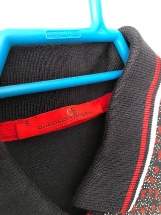 Polo Carolina Herrera Algodón Estampado