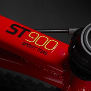 Bicicleta niños 20 pulgadas aluminio Rockrider ST 900 rojo