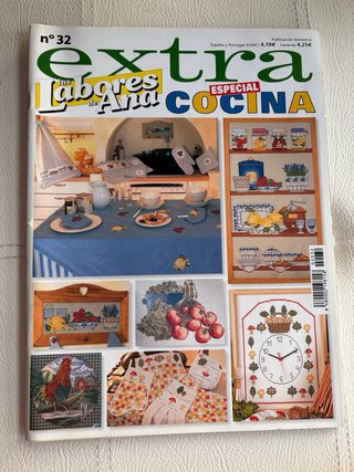 Lote revistas. Punto de cruz.