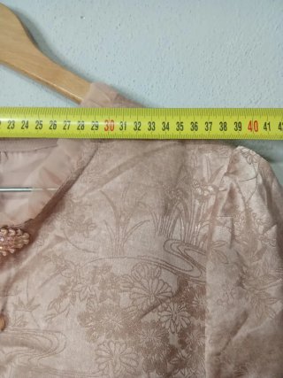 Vestido Blusa Rosa y Negro Talla XXL