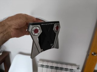Scotty Cameron Phantom X12 con grip nuevo y pesos