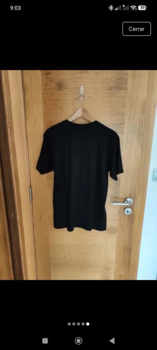 Camiseta  Printsart para Uniqlo Sumo Negra