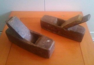 Cepillos de carpintero de madera (2 unidades)
