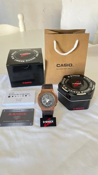 Casio G-Shock Reloj Premium Negro/Rojo