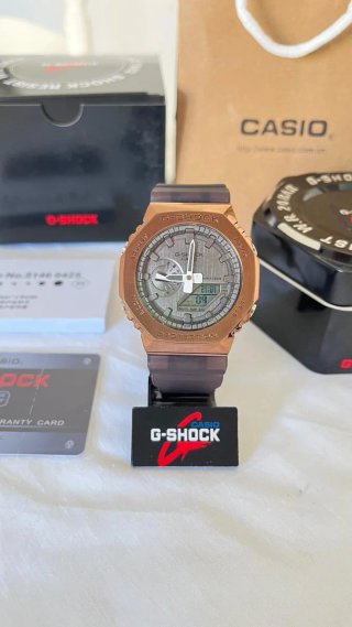 Casio G-Shock Reloj Premium Negro/Rojo