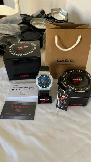 Casio G-Shock Reloj Premium Negro/Rojo